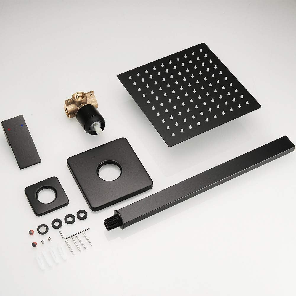Set de Ducha Lluvia 8" con Monomando